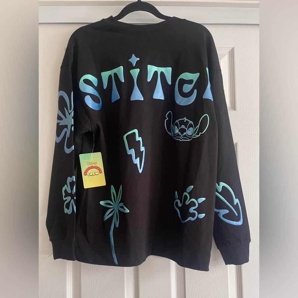 NWT Disney Parks Stitch 626 Pullover Celebration Crew
